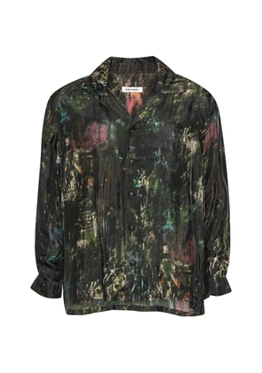 Henrik Vibskov Artist long-sleeved shirt - Green