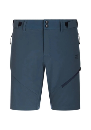 2117 of Sweden Sandhem logo-print zip-pocket shorts - Blue