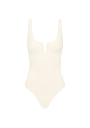 BONDI BORN Verity V-wire swimsuit - Neutrals