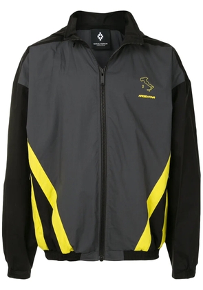 COUNTY OF MILAN colour-block track jacket - Black