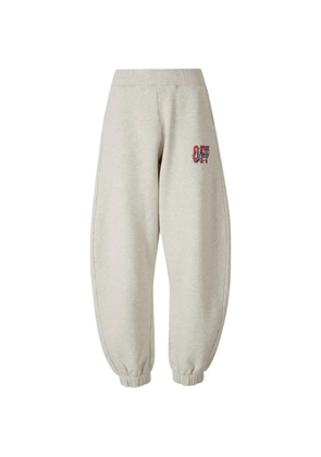 Off-White logo-print track pants - Grey