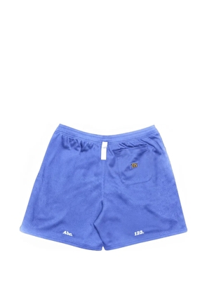 Advisory Board Crystals 123 mesh track shorts - Blue