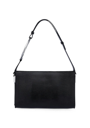 DONDUP lizard-effect tote bag - Black