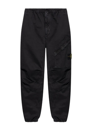 Stone Island cargo-pocket elasticated-waist trousers - Black