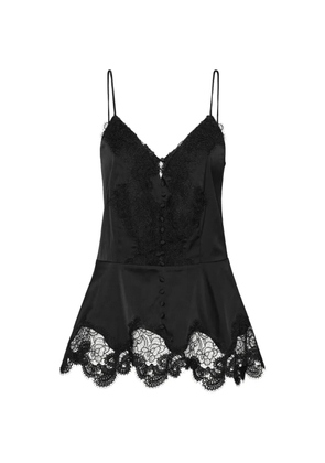 ROTATE BIRGER CHRISTENSEN camisole lace top - Black