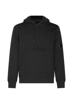 C.P. Company Lens-detail hoodie - Black