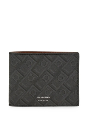 Ferragamo Ferragamo Monogram wallet - Grey