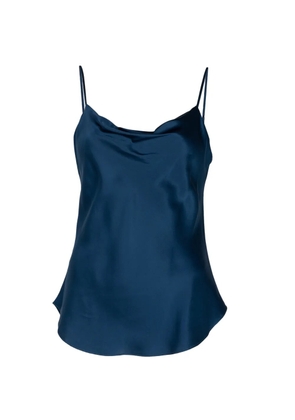Cinq A Sept Marta cowl-neck top - Blue