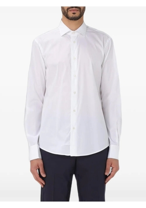 Brian Dales spread-collar button-up shirt - White