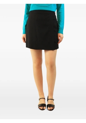 Hermès Pre-Owned gabardine skort - Black