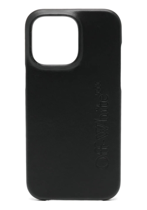 Off-White Bookish iPhone 14 Pro Max phone case - Black
