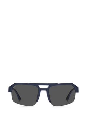BOSS square-frame sunglasses - Blue