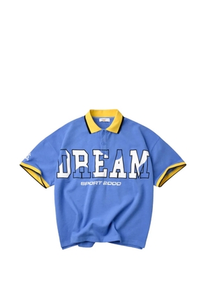 Vale Forever Dreams logo-print polo shirt - Blue
