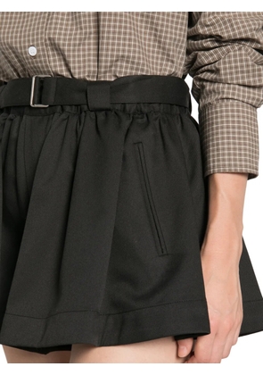 Sea Angelina belted shorts - Black