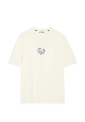 Stone Island logo-print crew-neck T-shirt - Neutrals