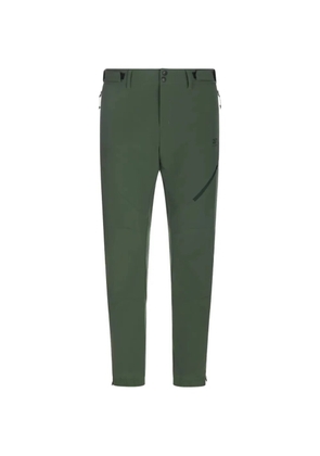 2117 of Sweden Sandhem logo-print panelled trousers - Green