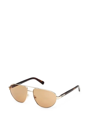 adidas pilot-frame sunglasses - Gold