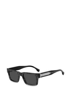 BOSS rectangle-frame sunglasses - Grey