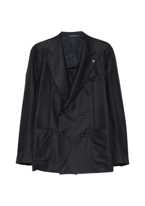 Tagliatore double-breasted buttoned blazer - Blue