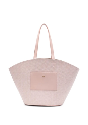 Nº21 Panier logo-detail shoulder bag - Pink
