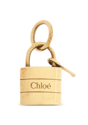 Chloé Alphabet Lock pendant - Gold