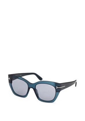 TOM FORD Joni-02 butterfly-frame sunglasses - Blue