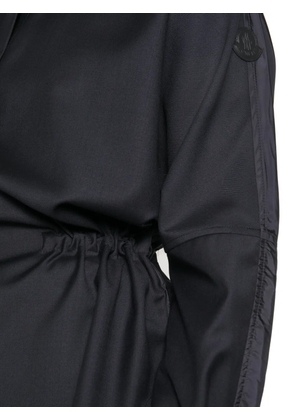 Moncler drawstring-waist shirt - Blue