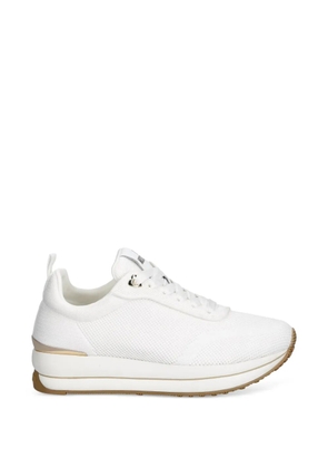Love Moschino logo-patch platform sneakers - White