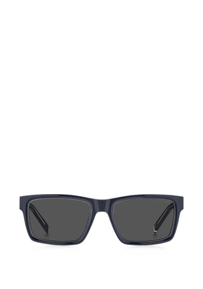 Tommy Hilfiger rectangle-frame sunglasses - Blue