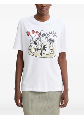 MUNTHE graphic-print T-shirt - White