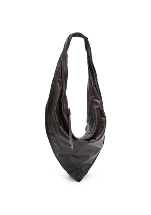 LEMAIRE small Scarf leather shoulder bag - Black