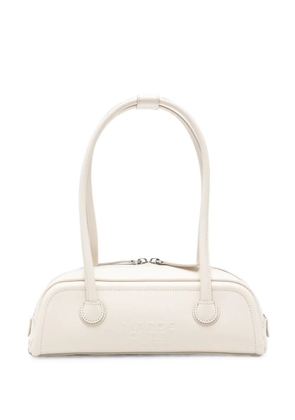 Marge Sherwood embossed-logo leather tote bag - Neutrals