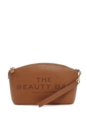 Marc Jacobs The Beauty Bag logo-print make up bag - Brown