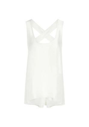 Skiim Ruby crossover-strap top - White