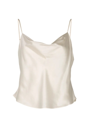 Cinq A Sept Marta cowl-neck top - Neutrals
