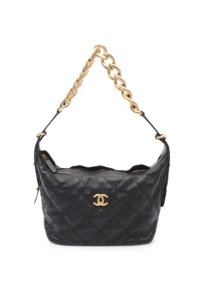 CHANEL Pre-Owned 2021s Matelassé shoulder bag - Black