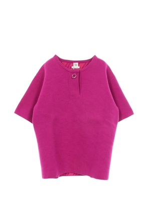 Hermès Pre-Owned short-sleeve knit top - Pink