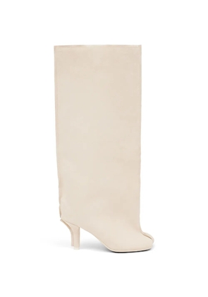 MM6 Maison Margiela Anatomic tube boots - Neutrals