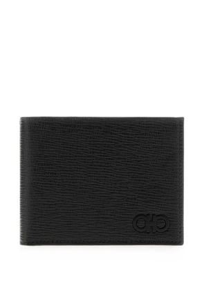 Ferragamo logo wallet - Black