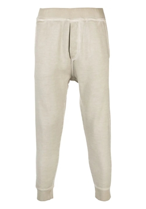 DSQUARED2 Dan cotton track pants - Neutrals