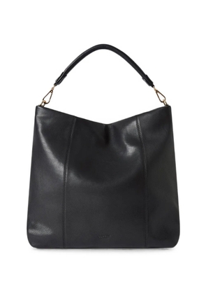 Osprey large Carina leather shoulder bag - Black