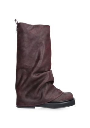 The Attico Robin boots - Purple