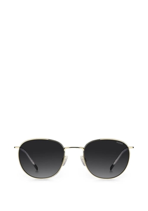 BOSS geometric-frame sunglasses - Gold