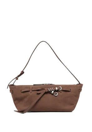 Marge Sherwood Grandma Used leather tote bag - Brown