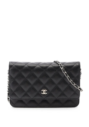 CHANEL Pre-Owned 2019 Wallet on Chain mini bag - Black