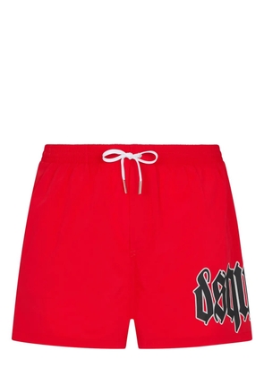 DSQUARED2 logo-print swim shorts