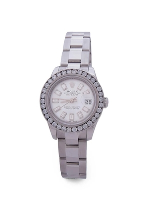 Rolex Datejust diamond 26mm watch - Silver