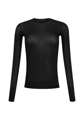 TOM FORD sequin-embellished ribbed-knit sweater - Black