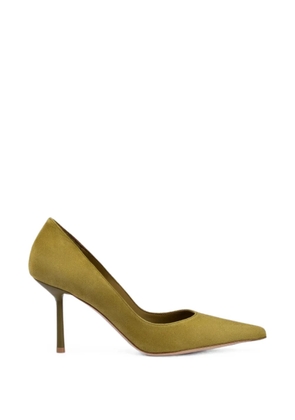 Le Silla Bella pointed-toe leather pumps - Green