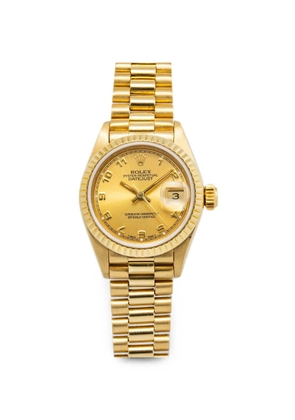 Rolex Datejust fluted-bezel 26mm watch - Gold